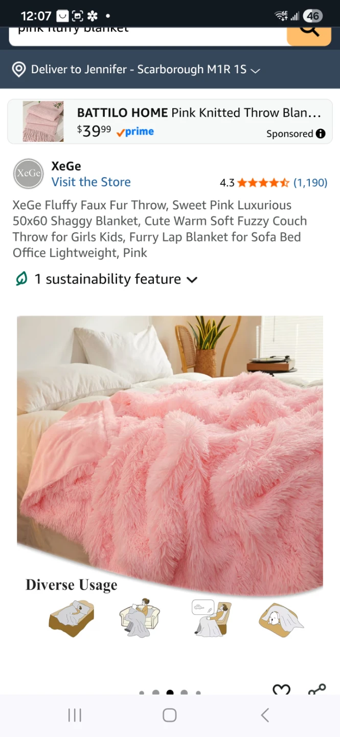 Duvet fluffy blanket with 2 pillow cases