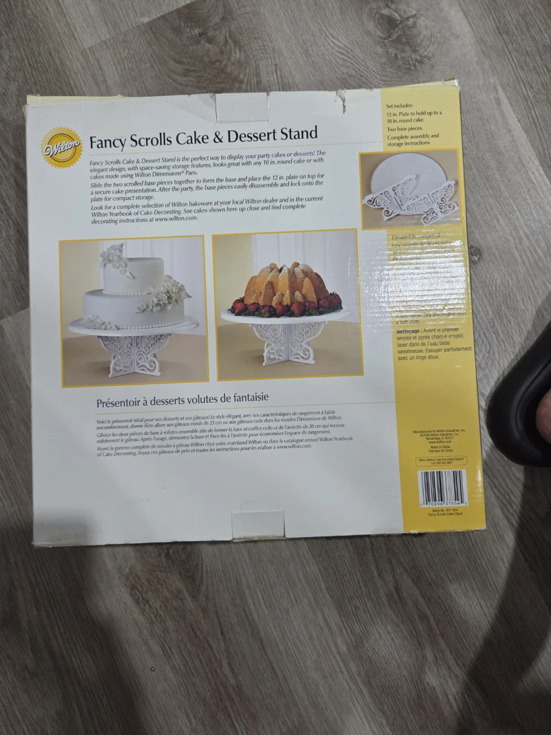 Wilton Fancy Scrolls Cake & Dessert Stand - photo 3