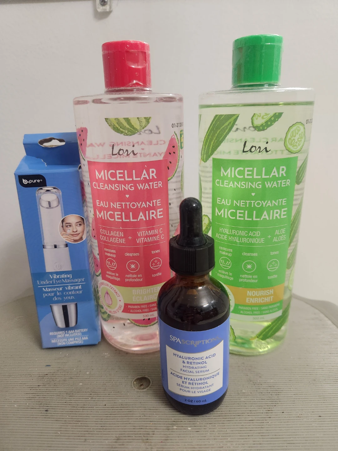 Lori Micellar Cleansing Water & Spa Scriptions Serum Bundle