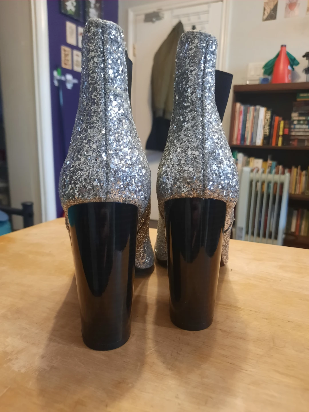 Call It Spring Glitter Ankle Boots - photo 3