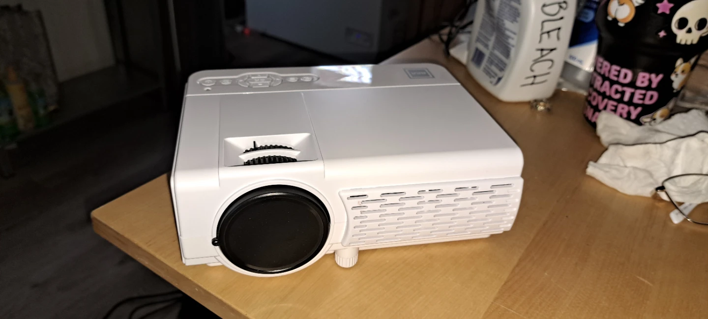RCA Projector Kit with Screen & Built-In Sound! - photo 4