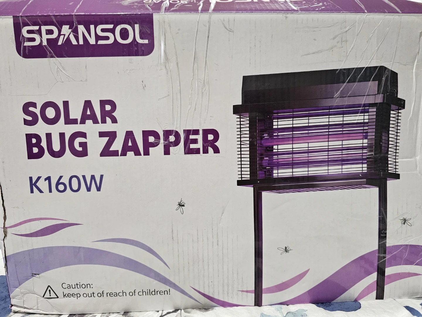 SPANSOL K160W Solar Bug Zapper
