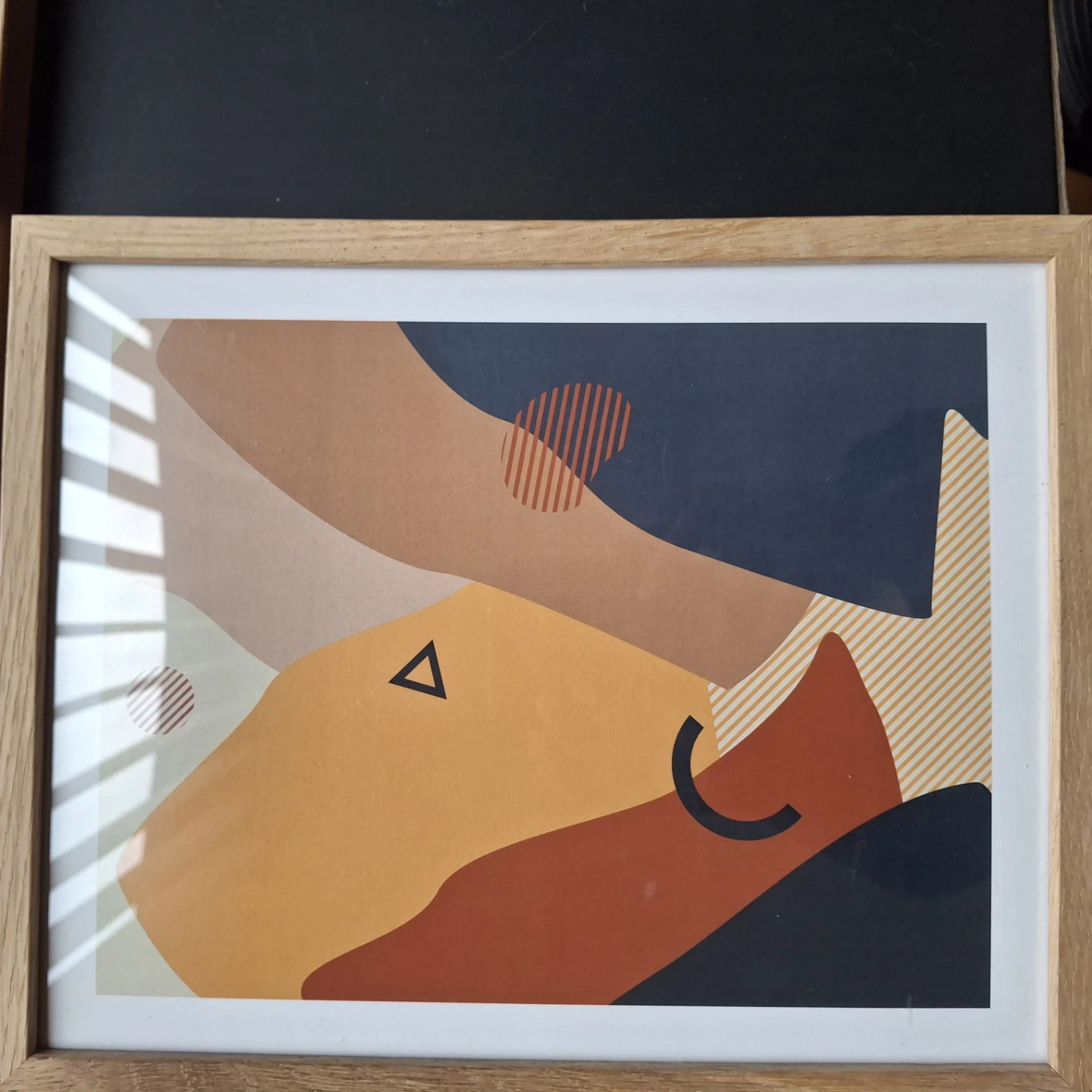 Set of 5 Framed Abstract Wall Art - photo 2