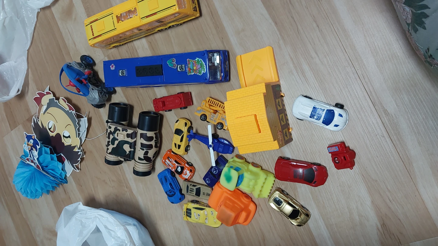 Assorted Toy Vehicles and Binoculars #freecycle - photo 2