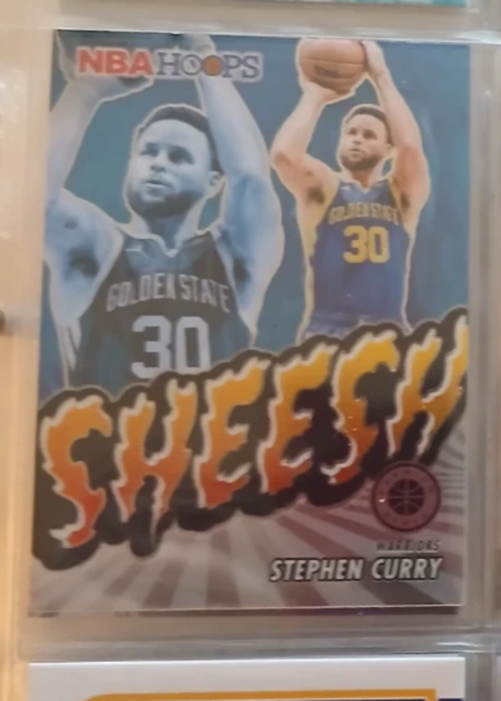 NBA Hoops Stephen Curry Basketball Card
