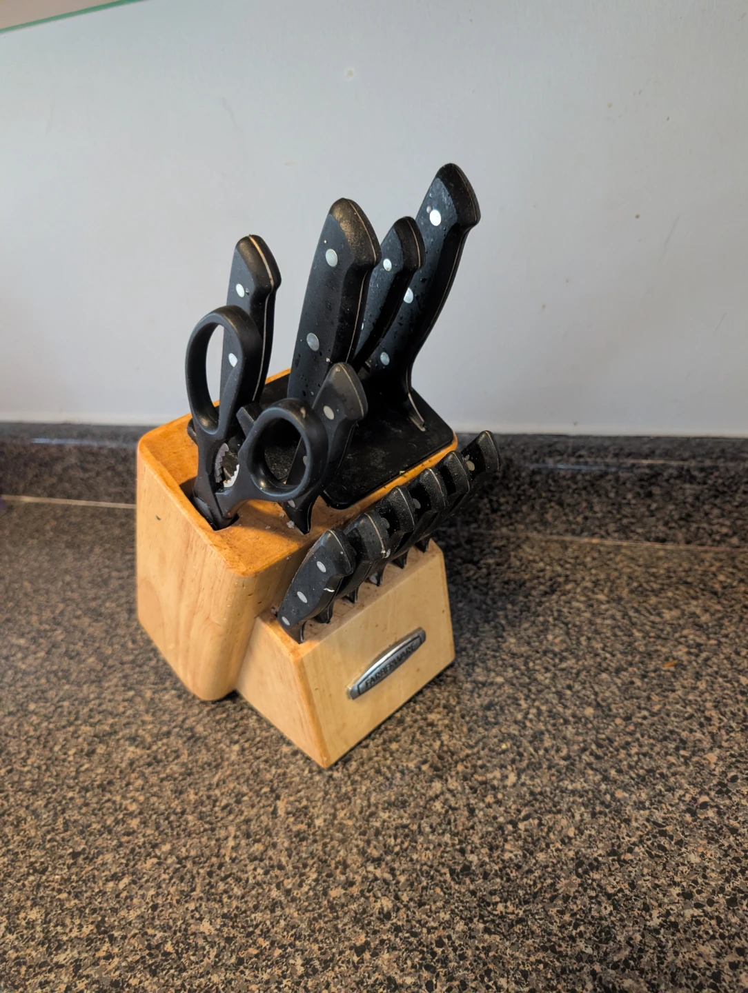 Farberware Knife Set with Block and Shears