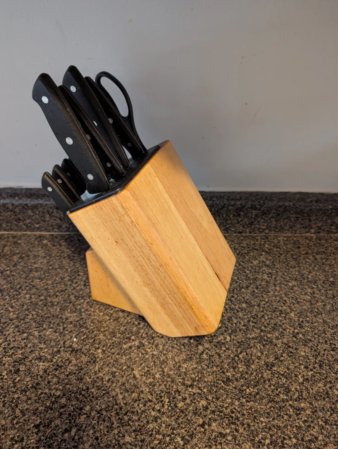 Farberware Knife Set with Block and Shears - photo 3