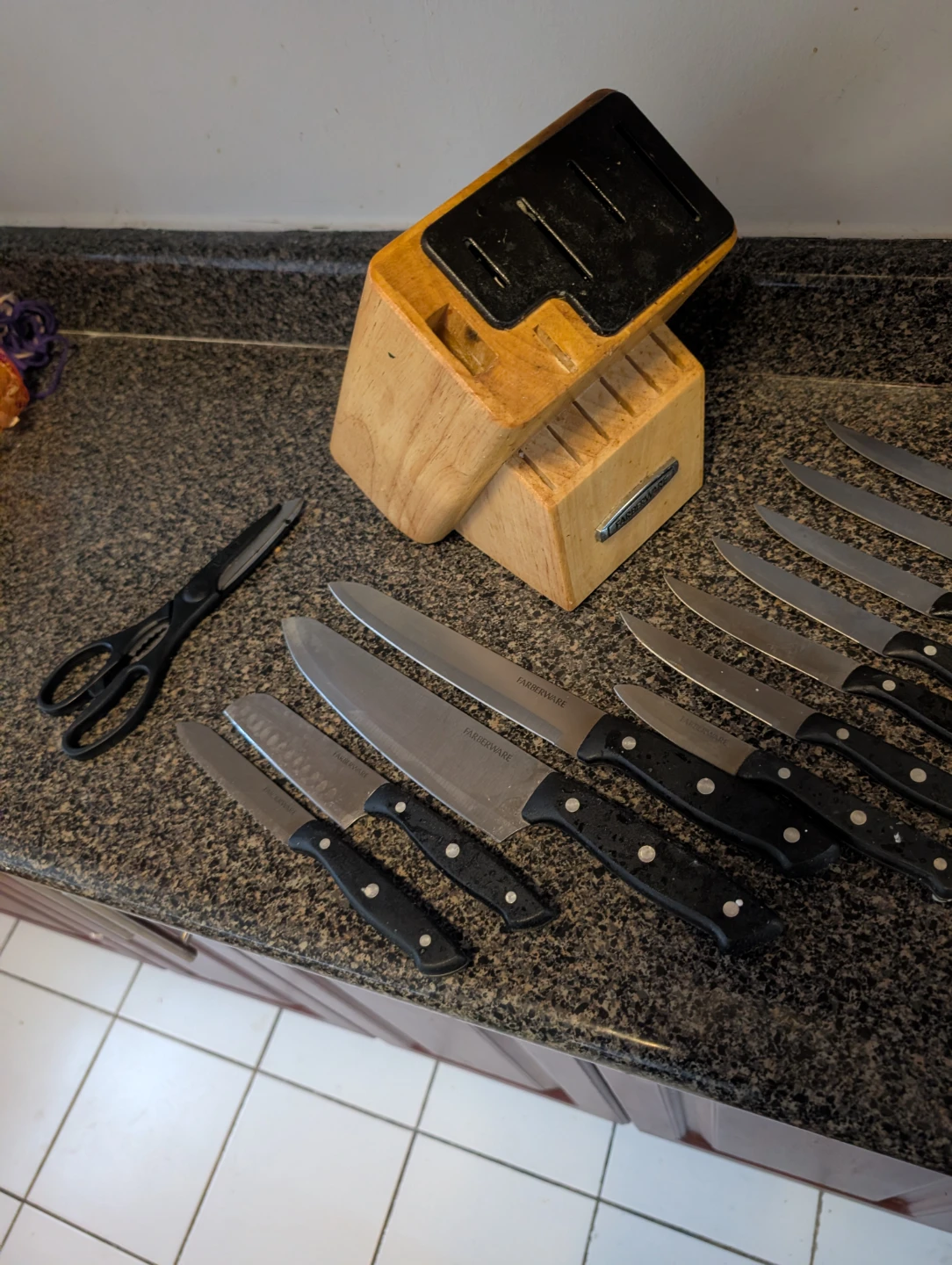 Farberware Knife Set with Block and Shears - photo 5