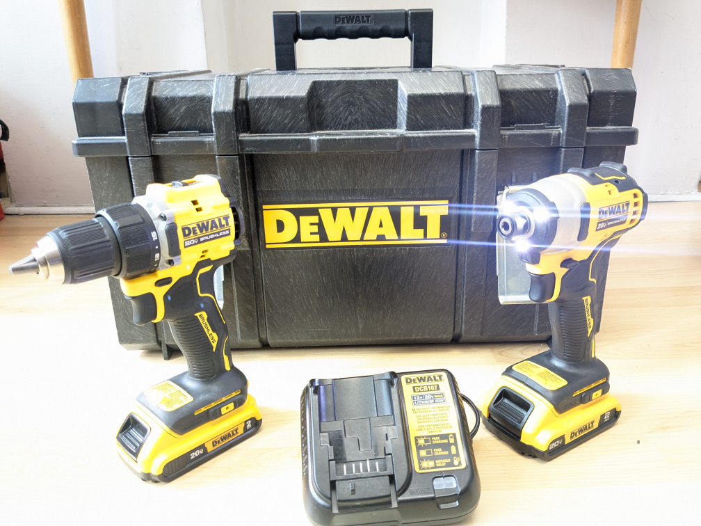 20V Max DeWalt ATOMIC Combo Kit + Tool Box