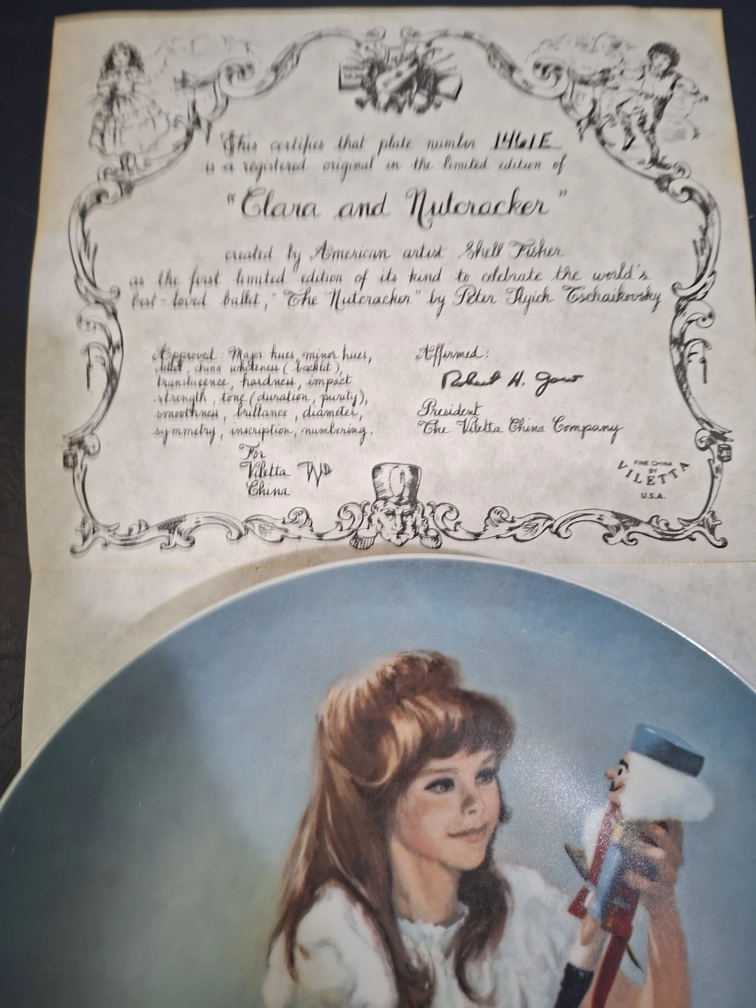 Viletta Nutcracker plate from 1978 - photo 2