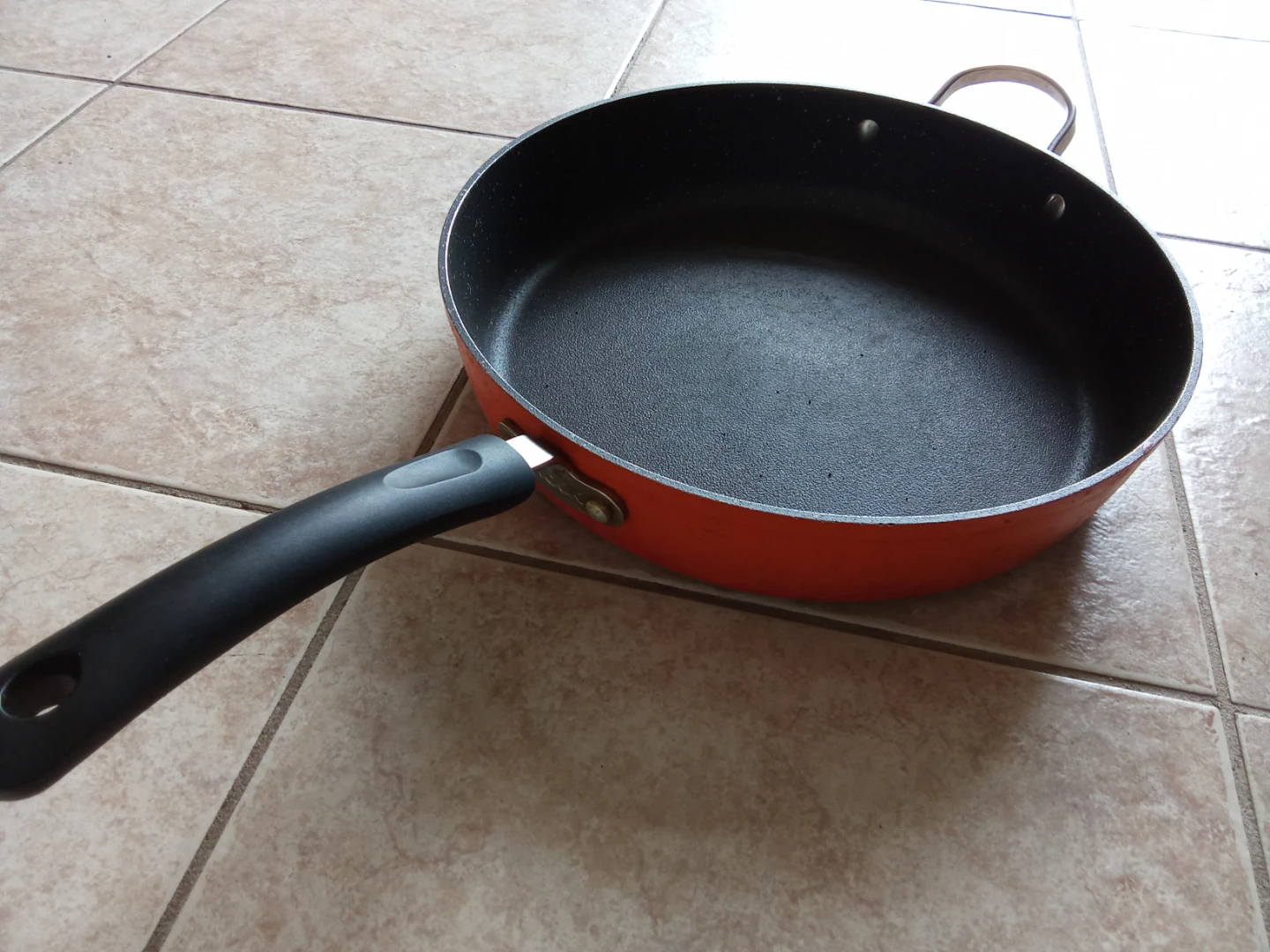 Orange Frying Pan 12"