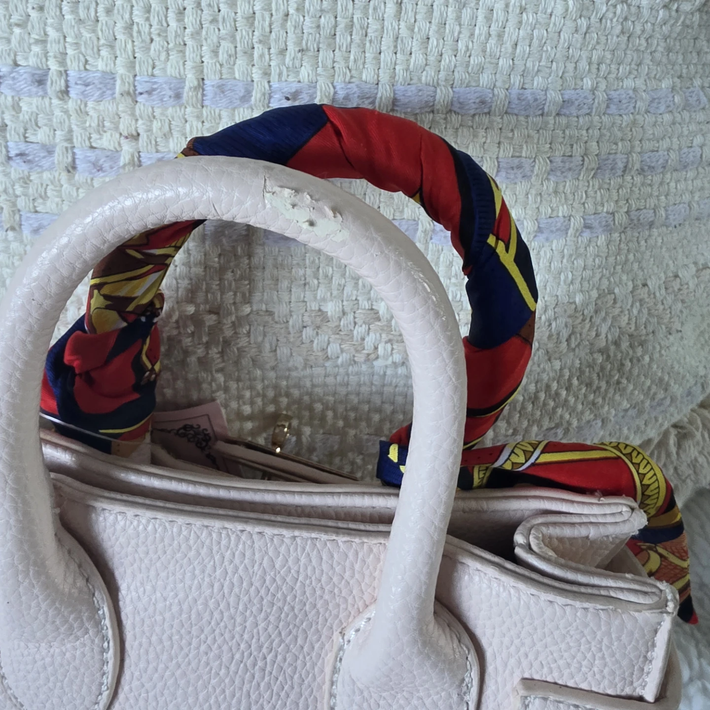 CHLOE K. NEW YORK Mini Purse - Ivory - photo 3