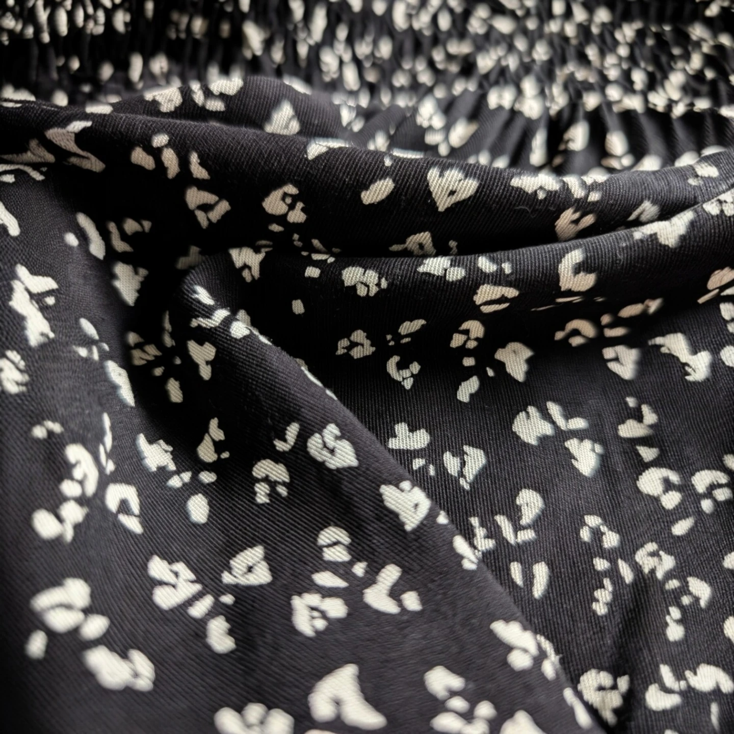 Zara Black & White Floral Dress-size Large - photo 3