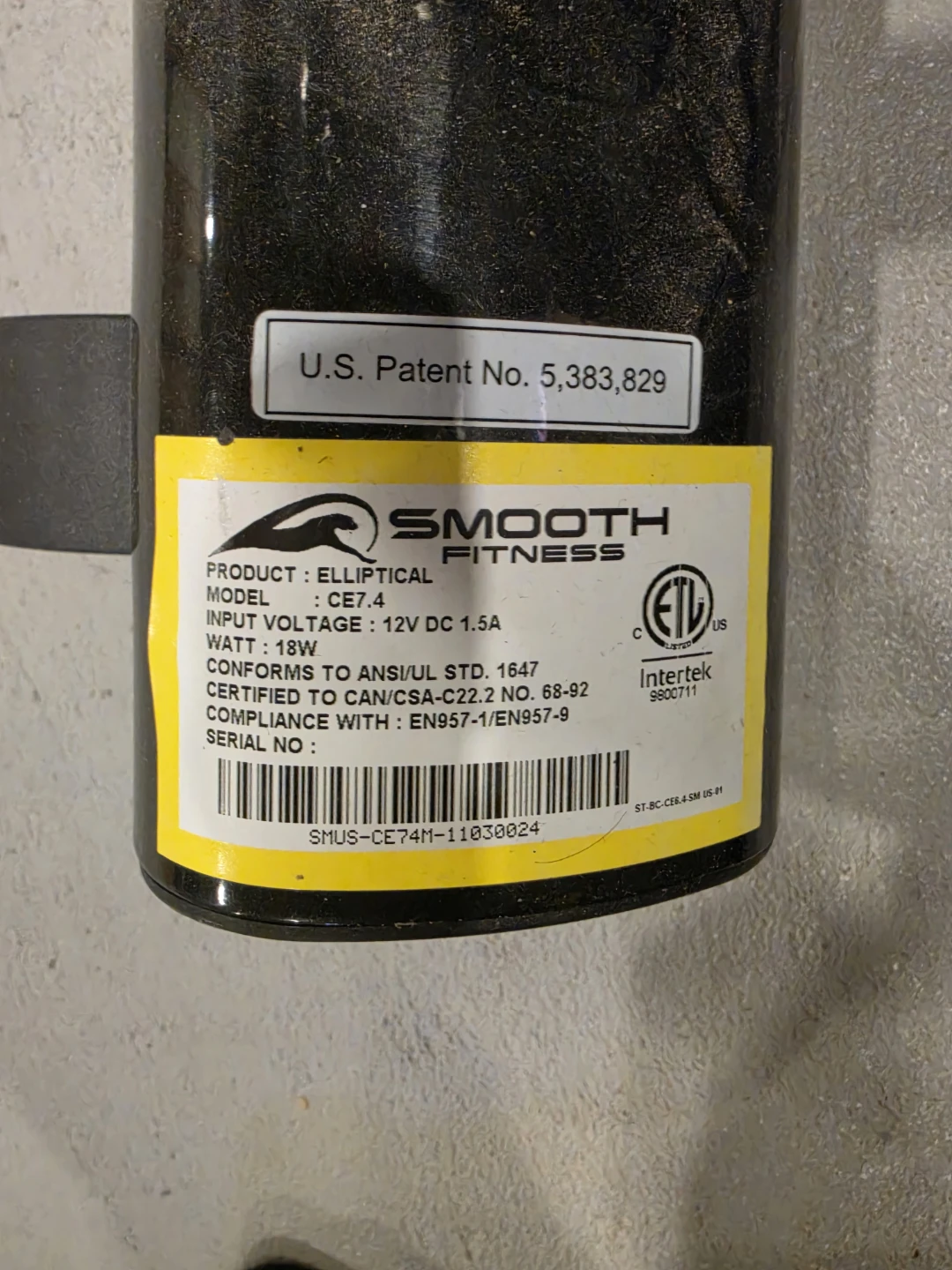 Smooth Fitness CE7.4 Elliptical