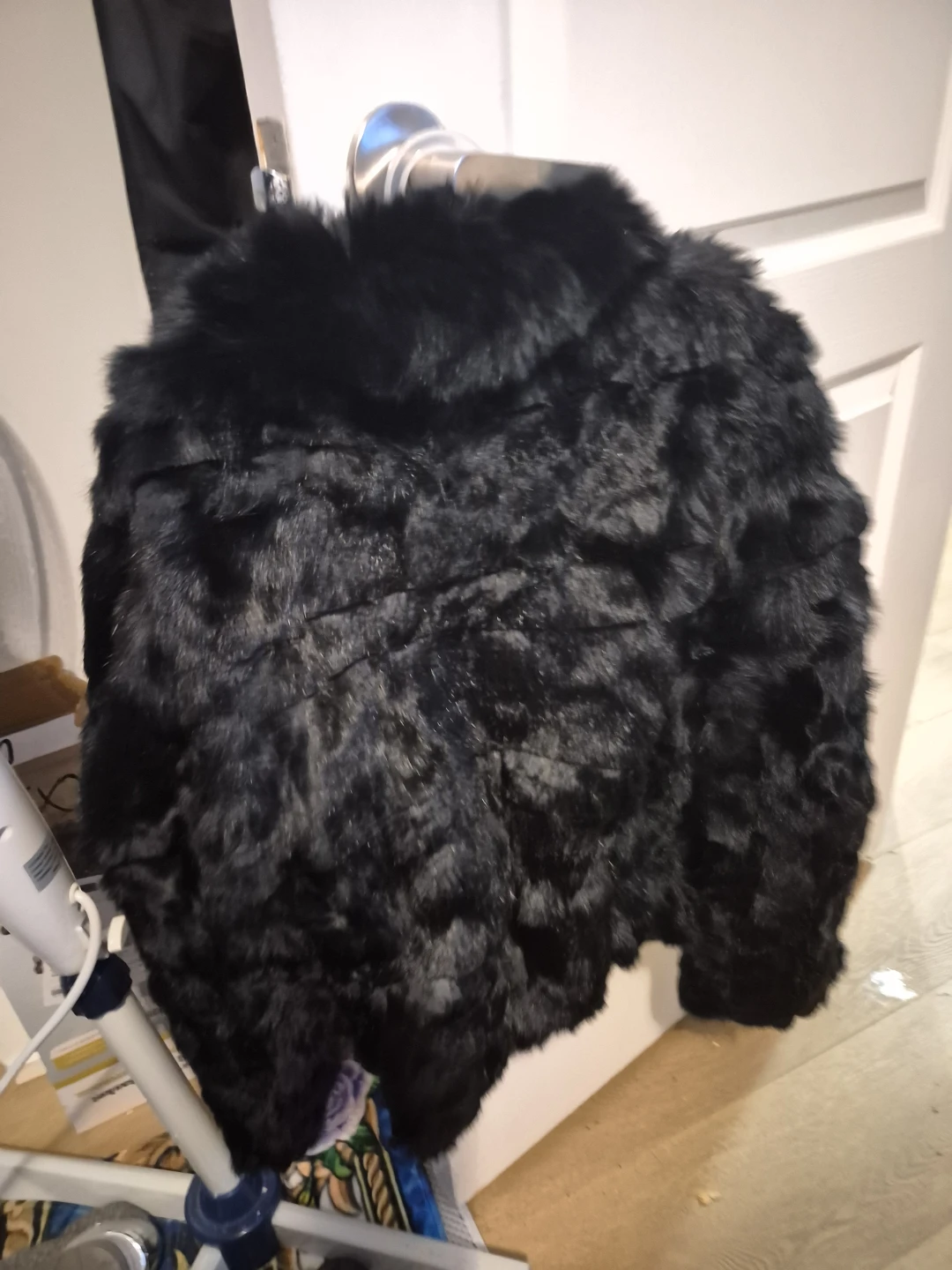 Black Fur Jacket - photo 2