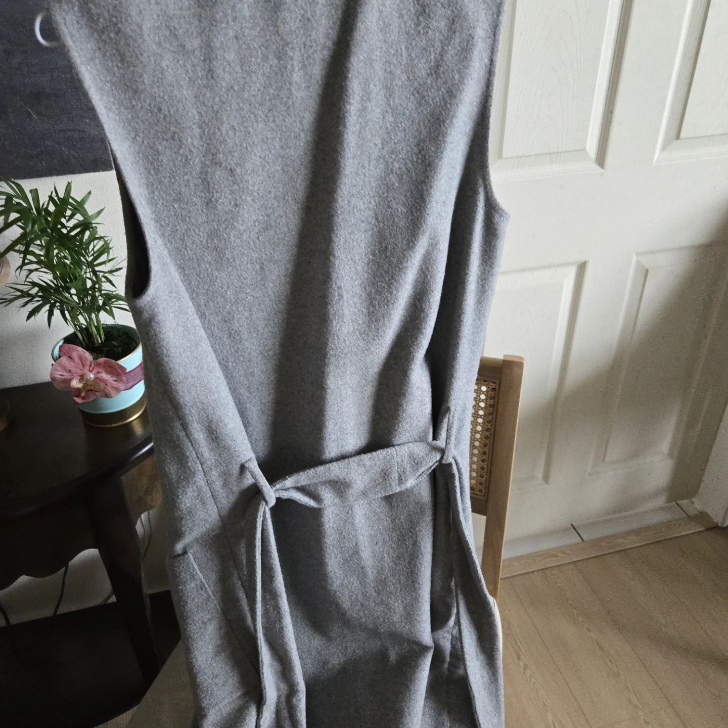 AllSaints Grey Fringe Vest - photo 4