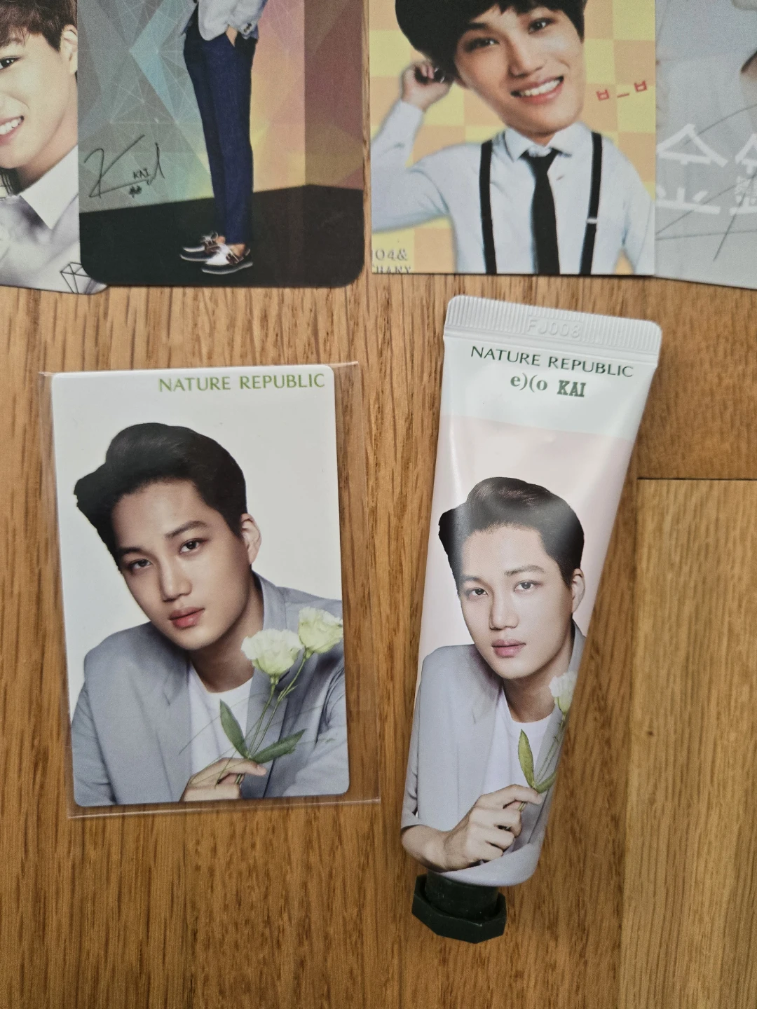 2017 EXO Kai Jongin Nature Republic Photocard Hand Cream - photo 2