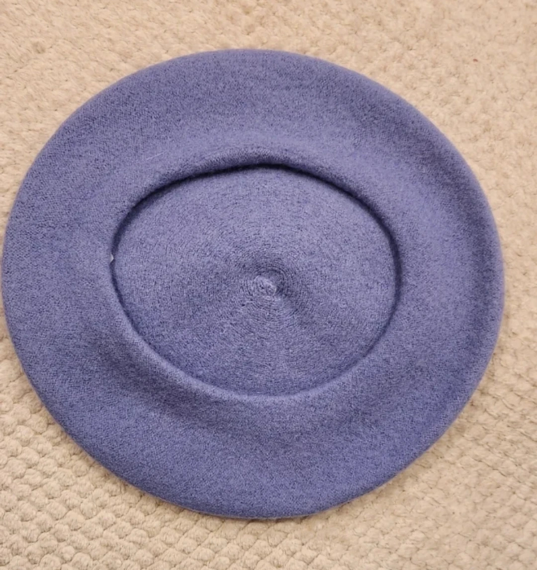 Beanie Beret Hat - Periwinkle - photo 2