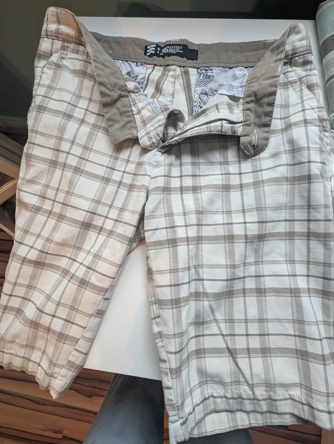 Men's Plaid Shorts