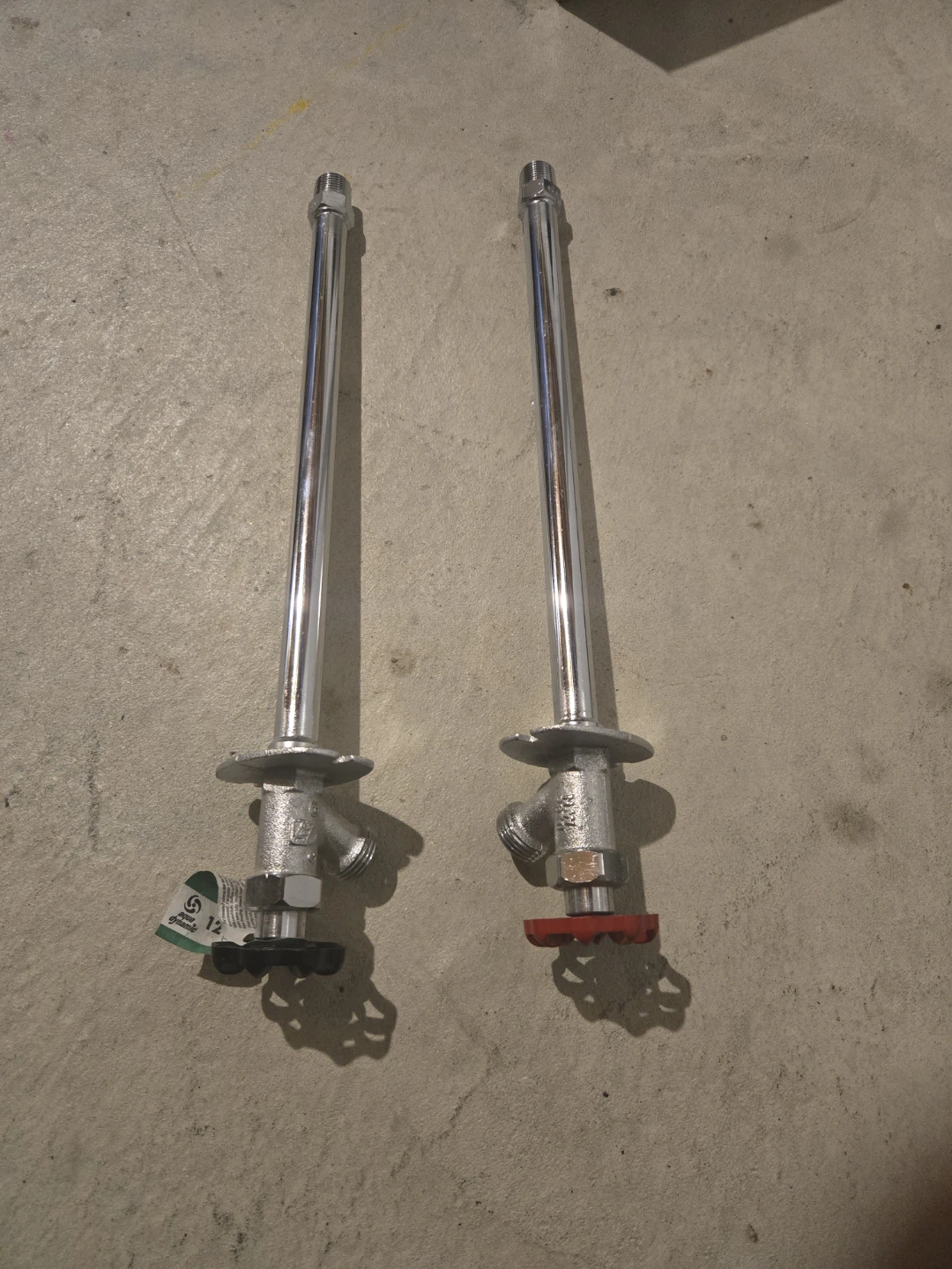 Two Chrome Frost-Free Sillcocks