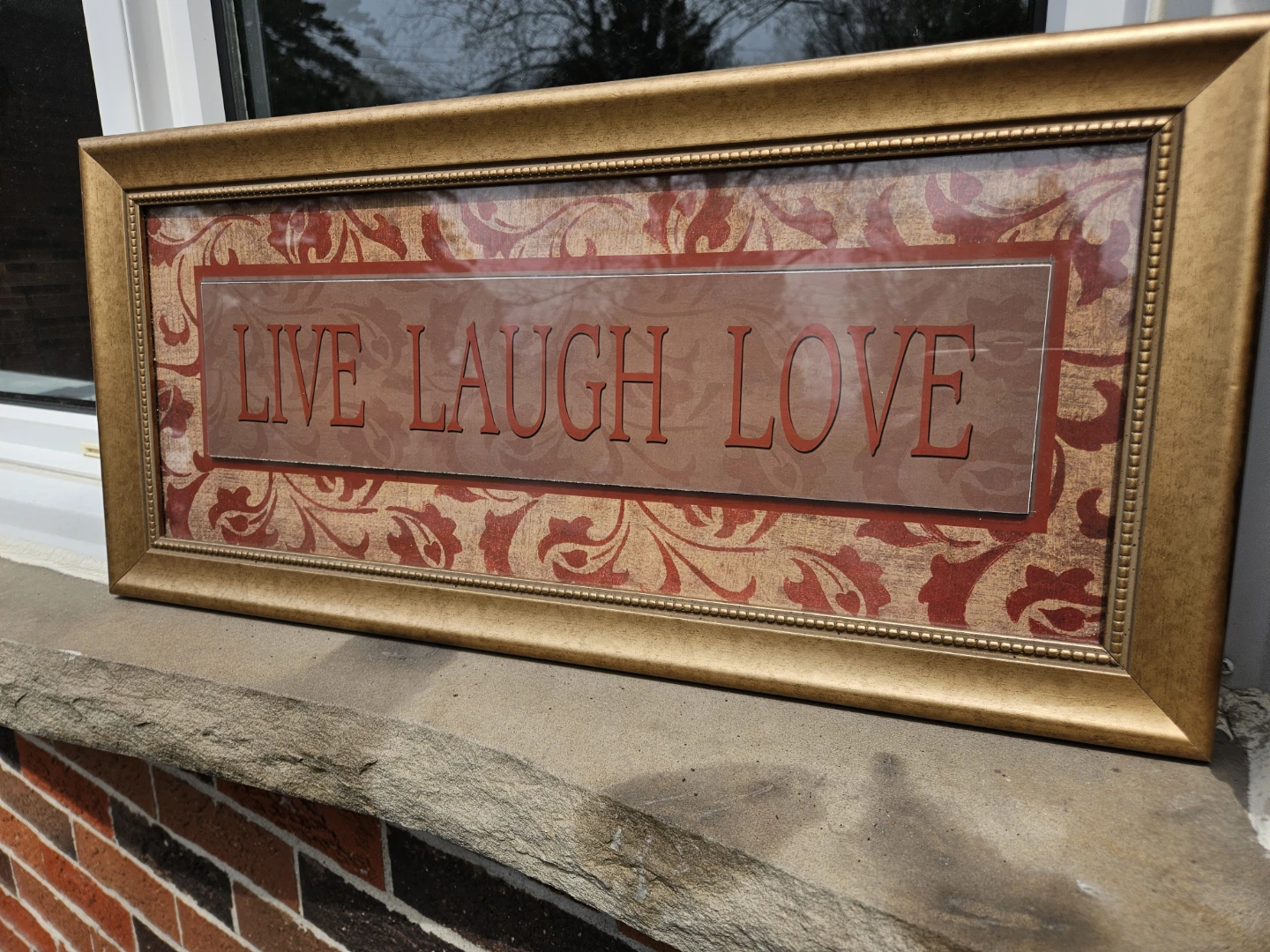Framed "Live Laugh Love" Wall Art - photo 2