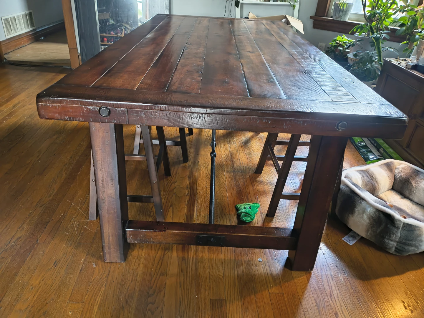 Rustic Farmhouse Dining Table - photo 2