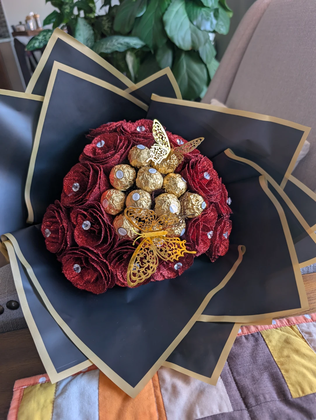 Nush Ferrero Rocher and flower  Bouquet - photo 2