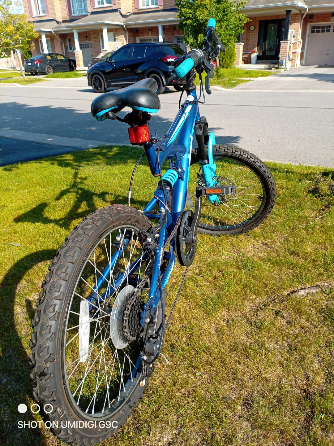 Blue Full Suspension Mountain Bike - photo 2
