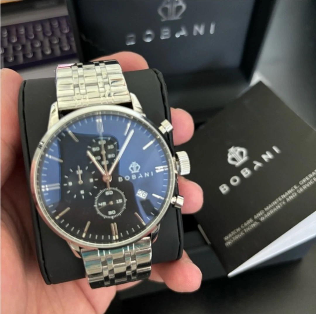 Father's day gift 🎁 Men's Brand new BOBANI steel Watch