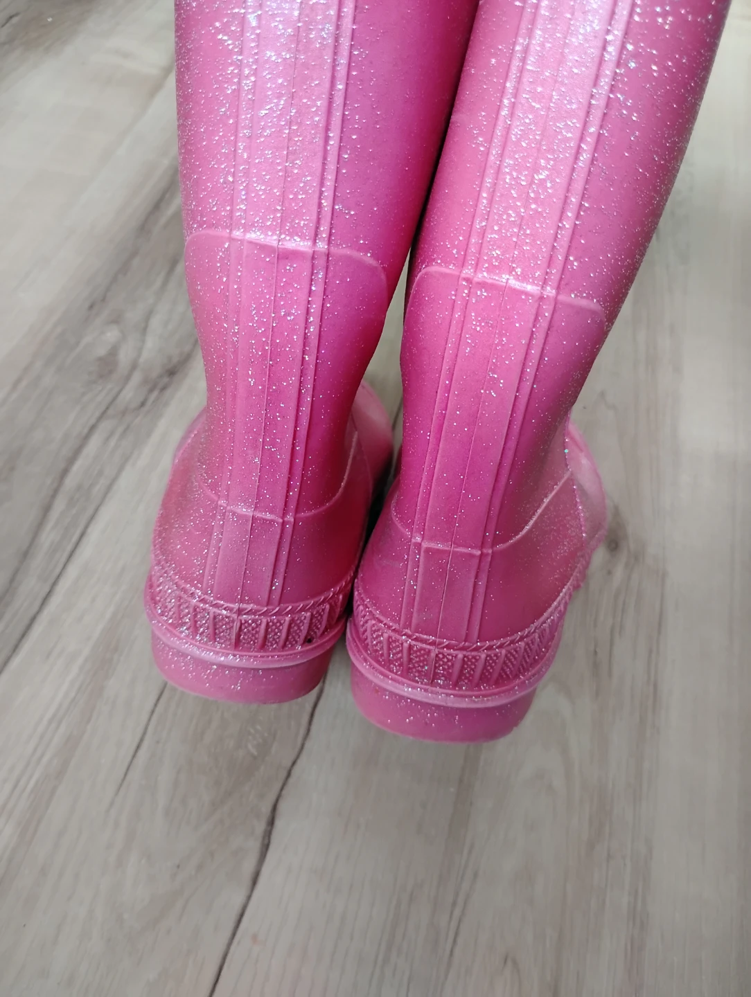 Pink Glitter Rain Boots - photo 4