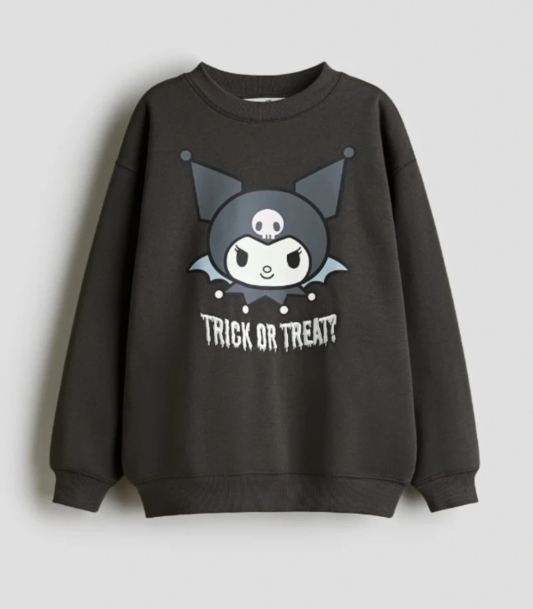 Kuromi "Trick or Treat?" Graphic Sweatshirt
