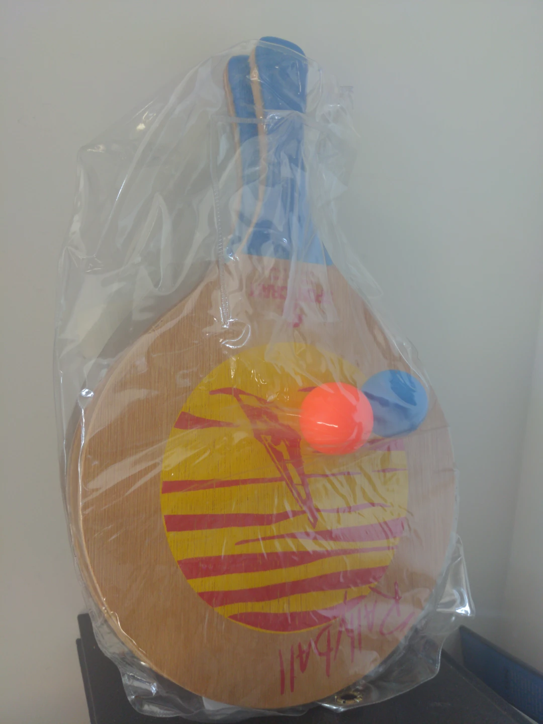 Sportcraft Rallyball Paddle Ball Set with 2 Balls