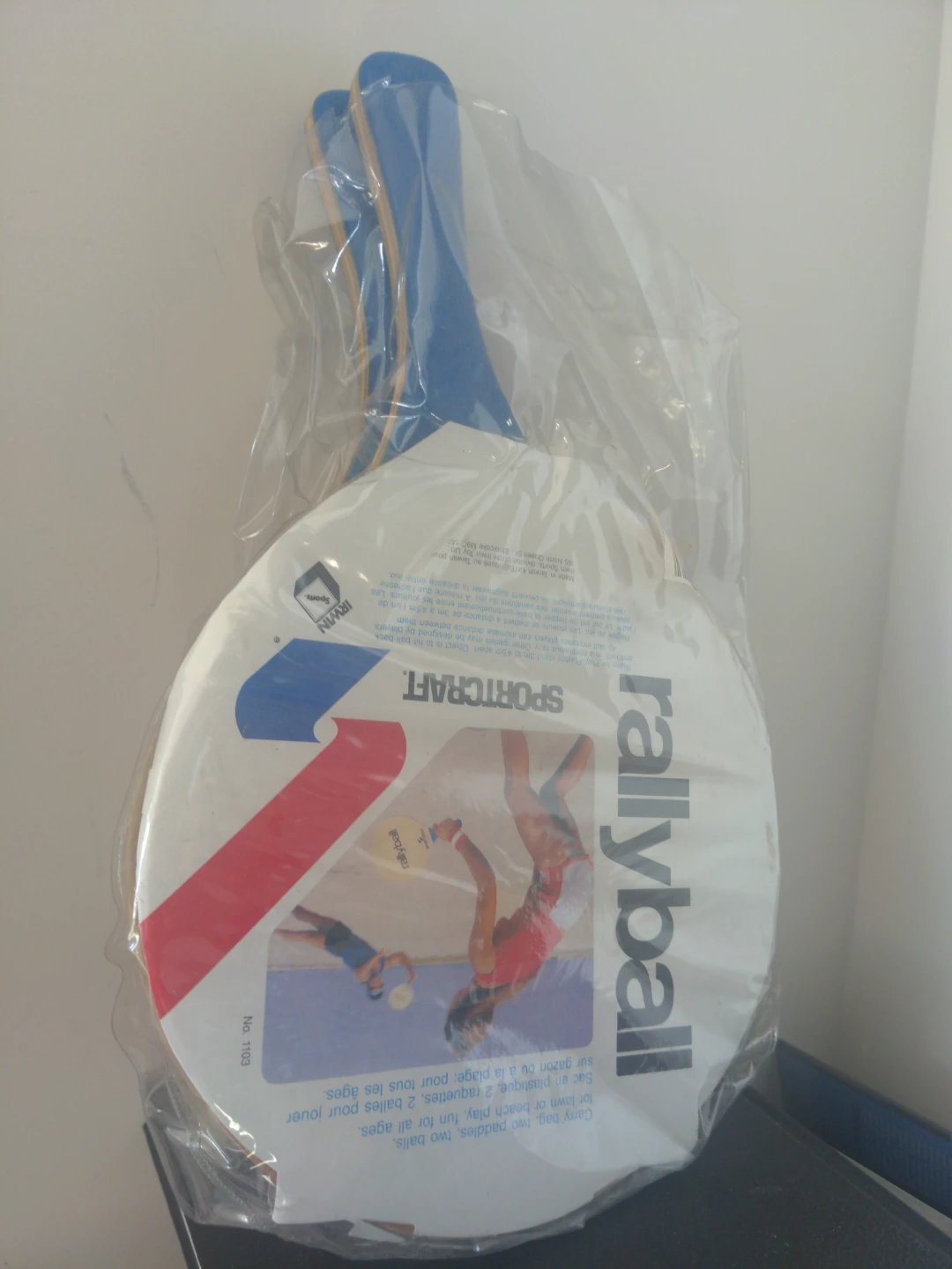 Sportcraft Rallyball Paddle Ball Set with 2 Balls - photo 2
