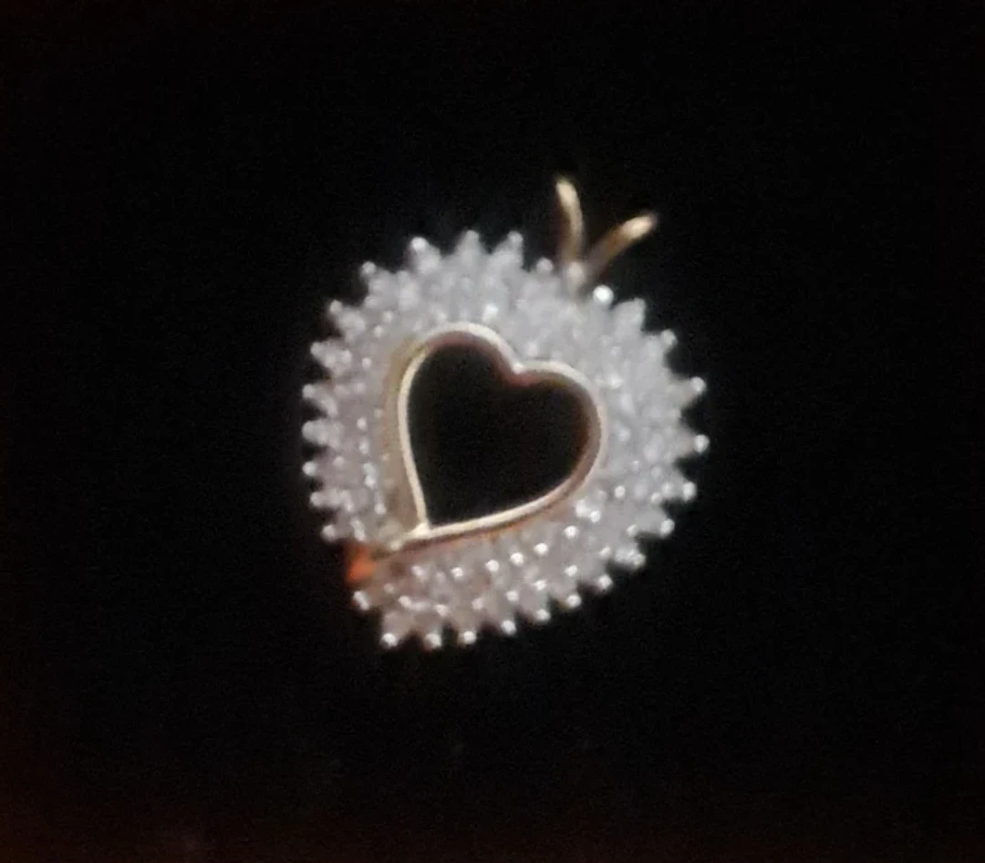 10k Heart Pendant