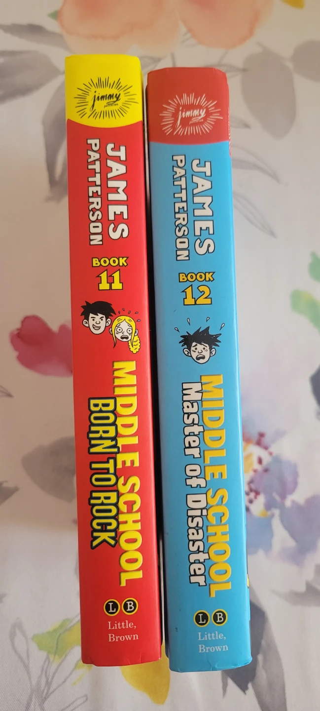 James Patterson Middle School Books #11 & #12 - photo 2