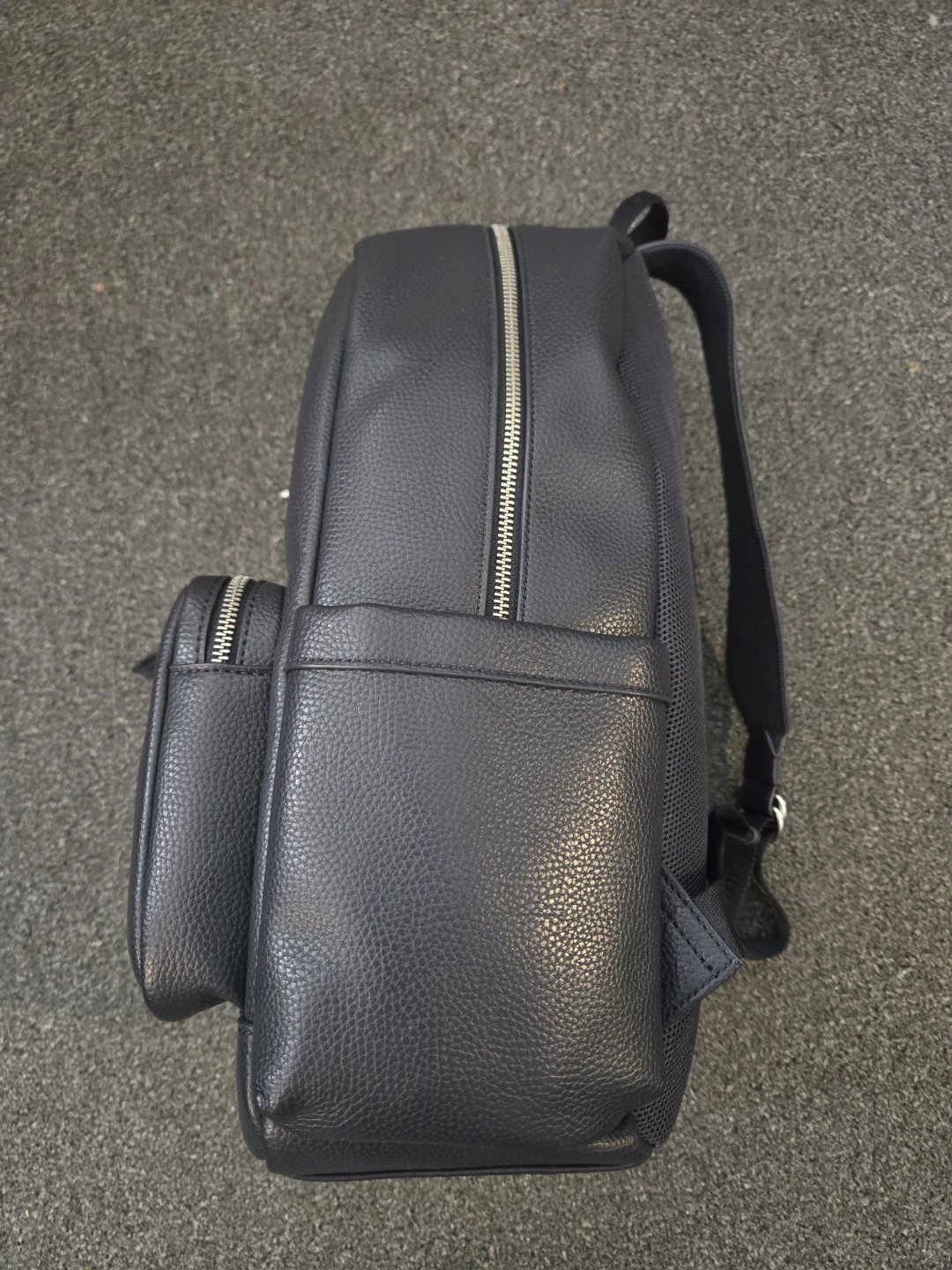 Calvin Klein Black Pebble Grain Backpack - photo 3
