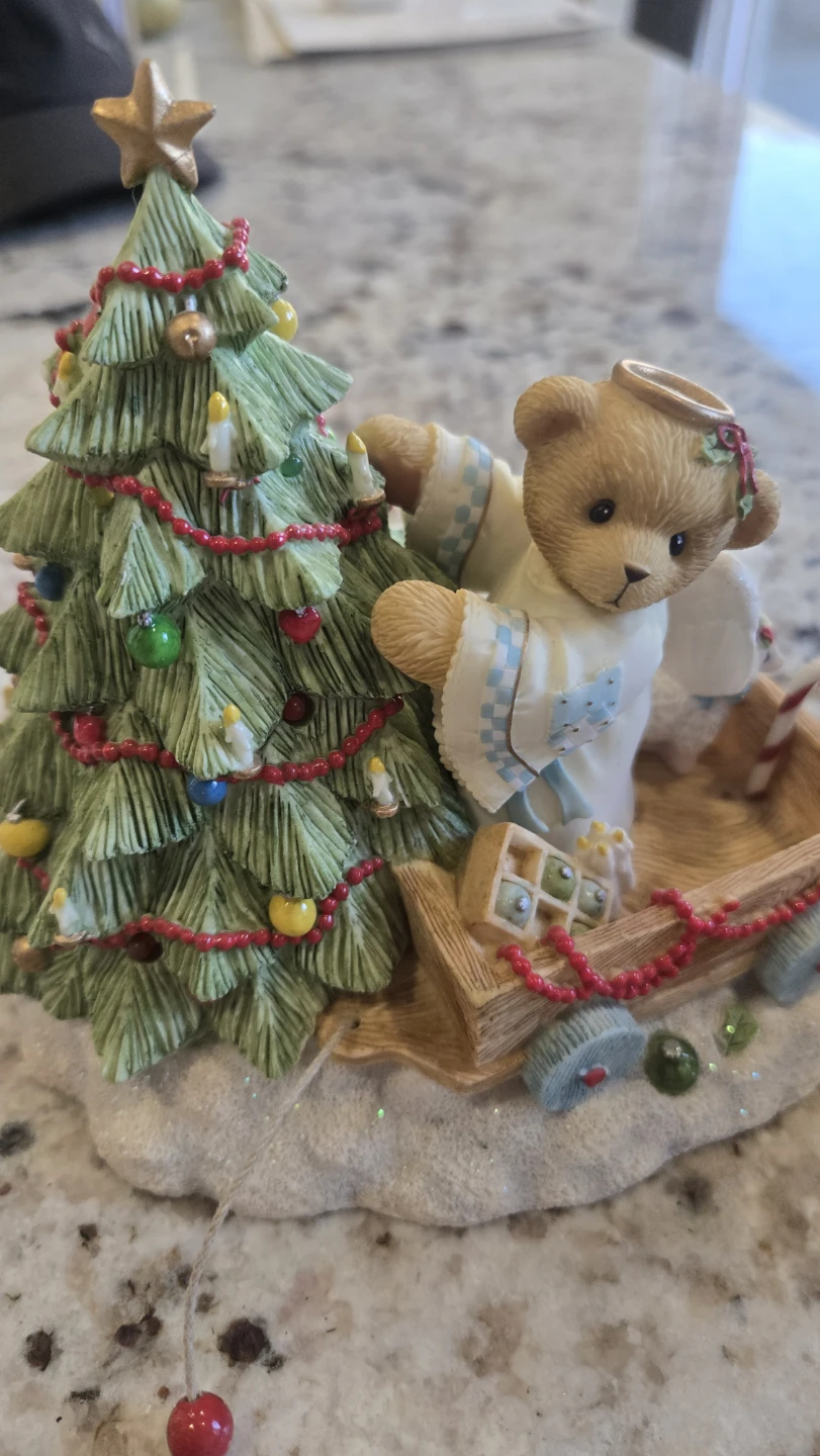 Cherished Teddies "You Are The Light In My Life" Figurine