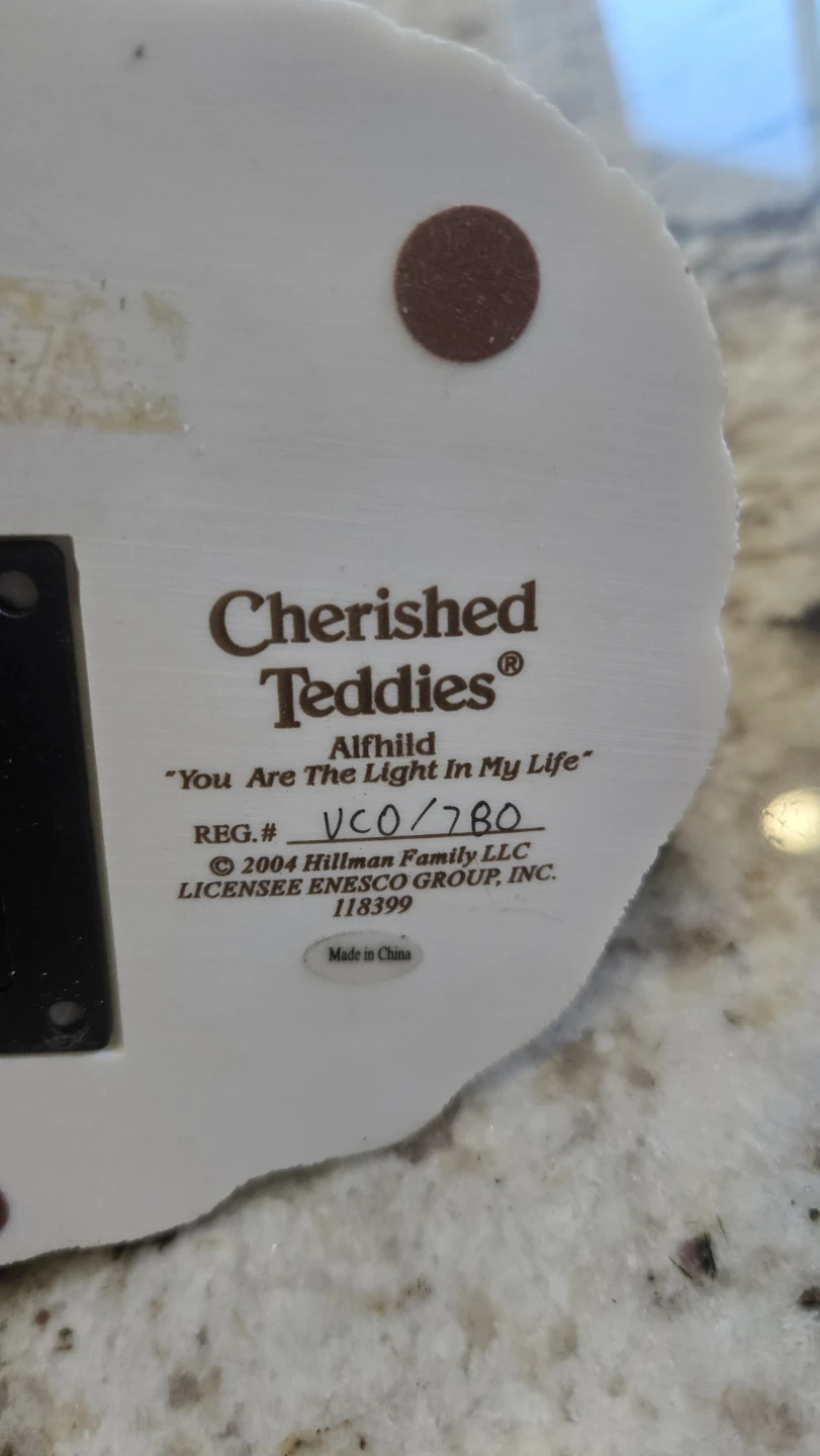 Cherished Teddies "You Are The Light In My Life" Figurine - photo 2