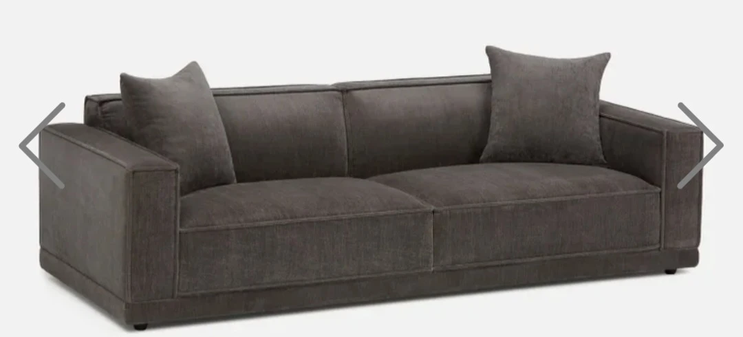 Grey Fabric Sofa - photo 2