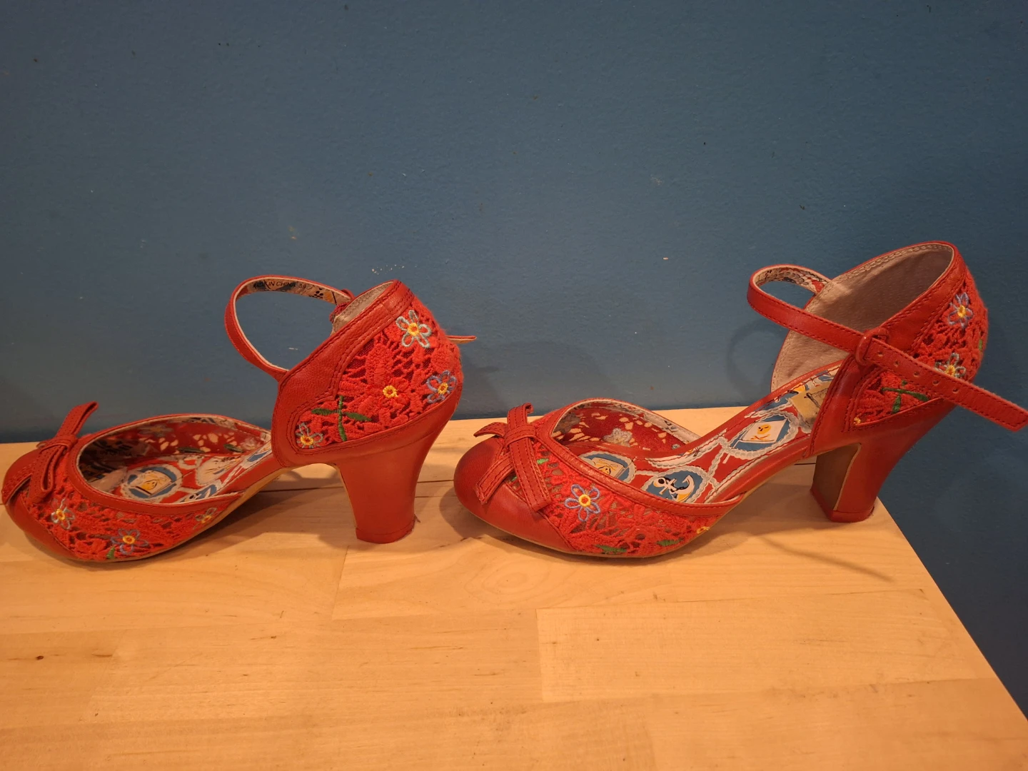 Miss L-Fire Shoe "Scarlet" Size 39 / 8.5 - photo 2