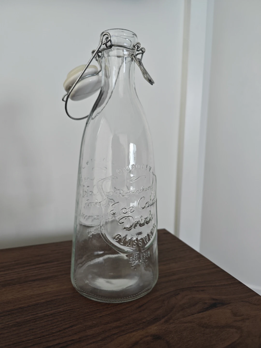 Glass Swing Top Bottle