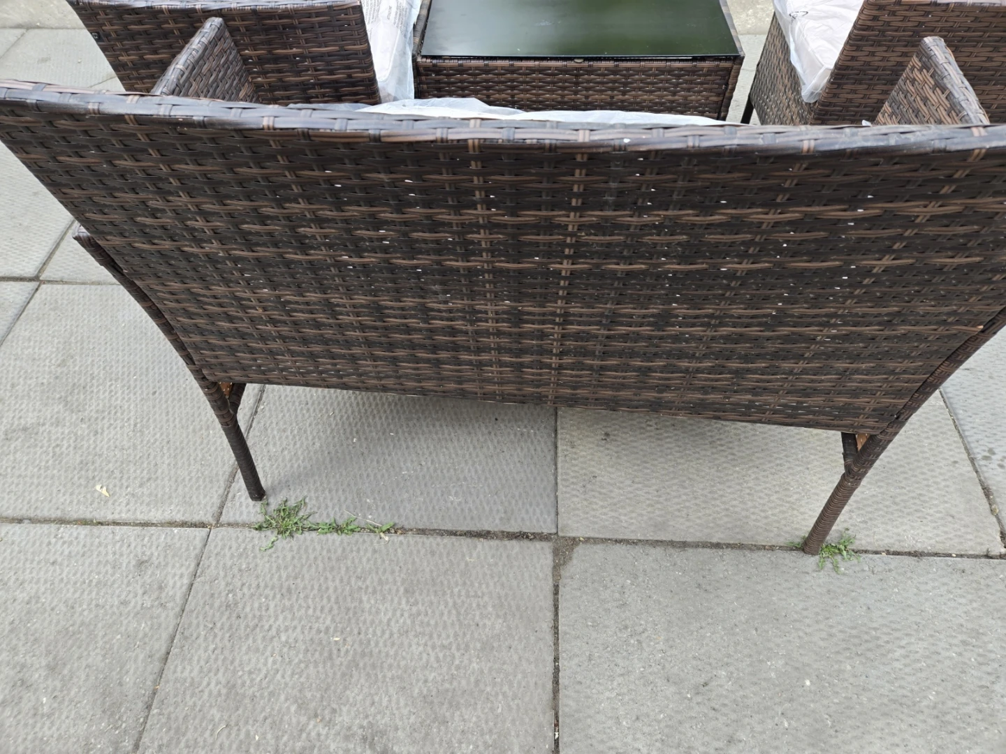 Rattan Outdoor Furniture Set - 4 Piece