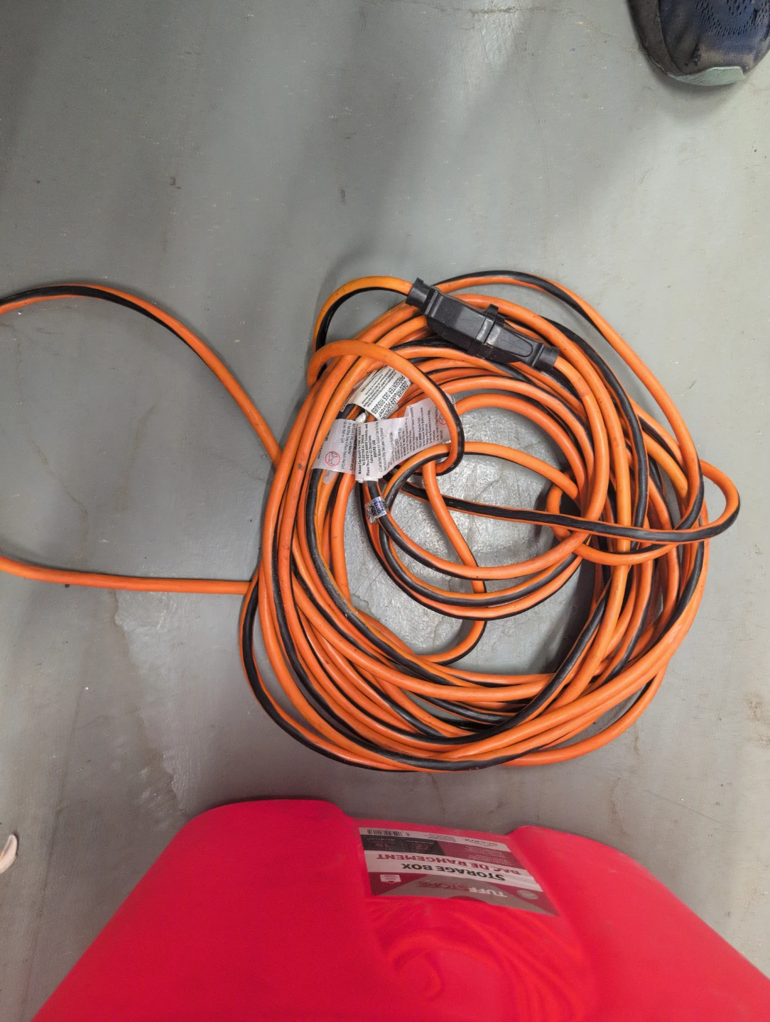 Orange Heavy Duty Extension Cord