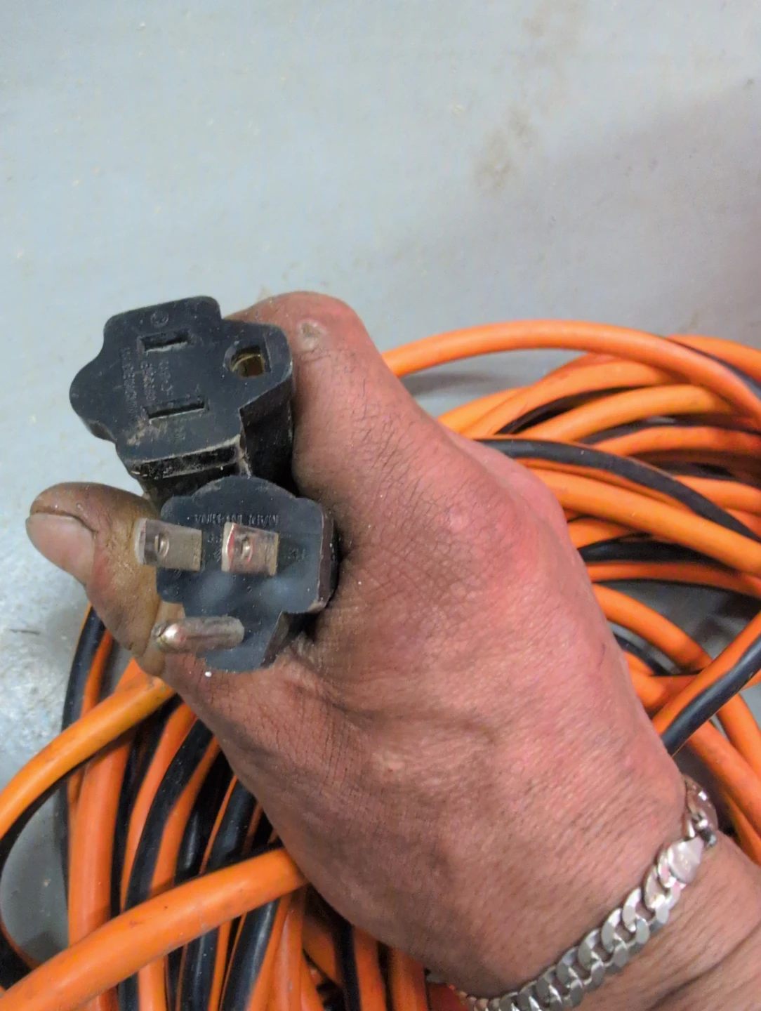 Orange Heavy Duty Extension Cord - photo 5