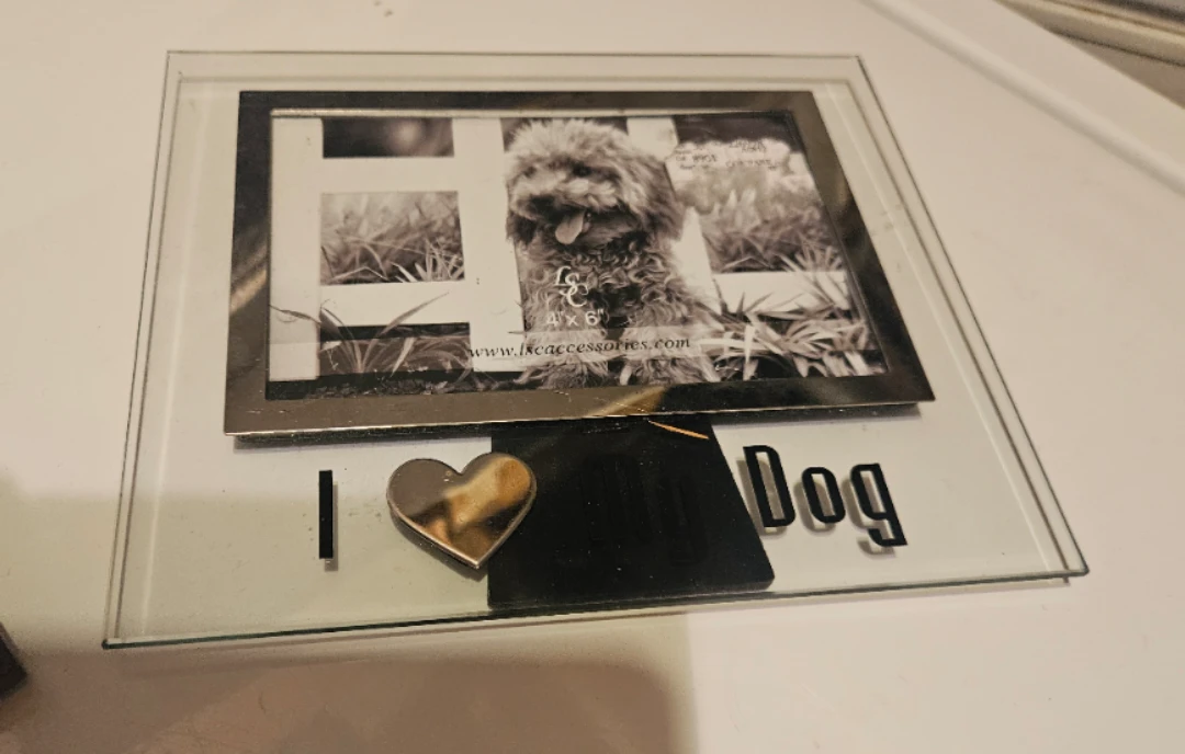 LSC Accessories "I Heart Dog" Photo Frame - photo 2