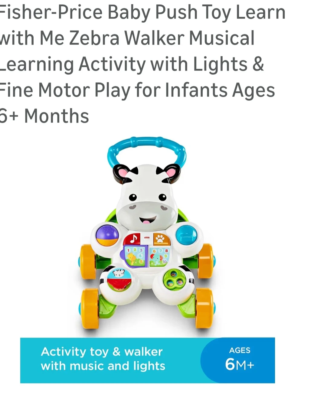Fisher Price walker