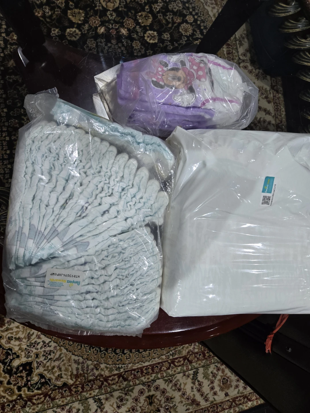 Pampers Diapers & Minnie Mouse Pull-Ups
