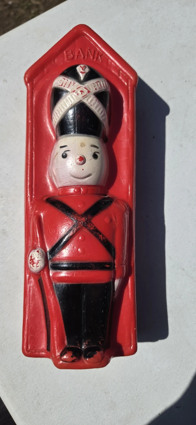 Vintage Toy Soldier Bank