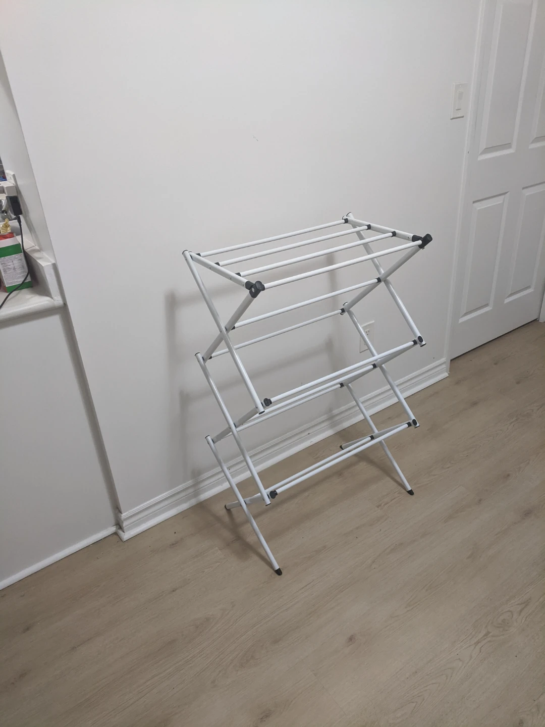 White Foldable Drying Rack - photo 3