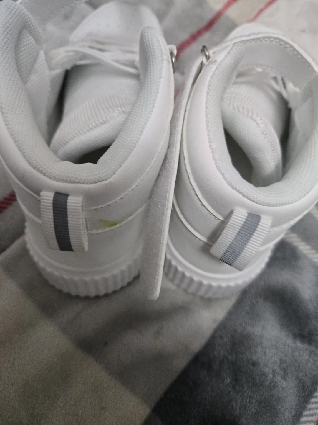 White High-Top Sneakers size 13